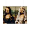 92409-651.jpg Mona Lisa Reimagined as a Bride Poster