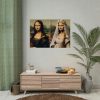 92409-653.jpg Mona Lisa Reimagined as a Bride Poster
