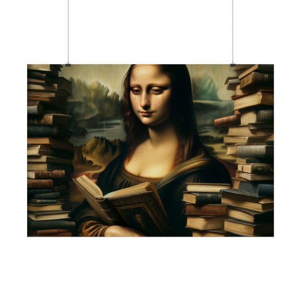 92409-661.jpg Mona Lisa's Expression of Sadness Poster
