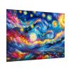 92409-682.jpg Dynamic and Vibrant Starry Sky Poster