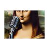 92409-685.jpg Mona Lisa Reimagined as a Singer Poster