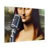 92409-687.jpg Mona Lisa Reimagined as a Singer Poster
