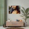 92409-688.jpg Mona Lisa Reimagined as a Singer Poster