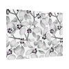 92409-77.jpg Grey Floral Pattern Poster