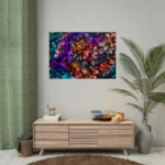 Bokeh Background Lights Texture Poster - Image 9