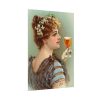 92410-132.jpg Vintage Beer Woman Poster
