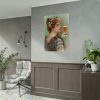 92410-134.jpg Vintage Beer Woman Poster