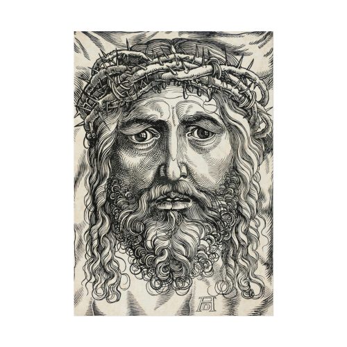 92410-140.jpg The Head of Christ Crowned with Thorns Poster