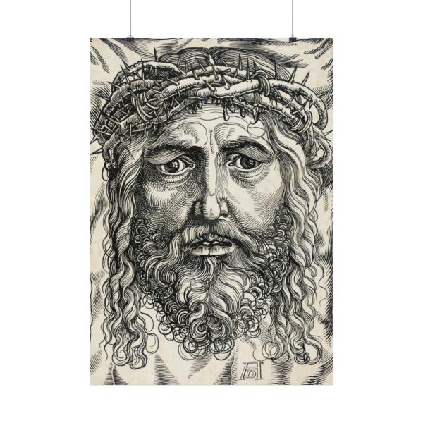 92410-141.jpg The Head of Christ Crowned with Thorns Poster