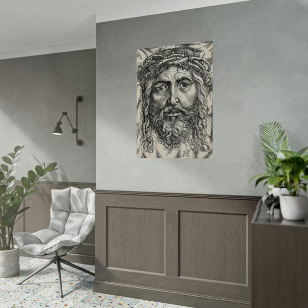 92410-144.jpg The Head of Christ Crowned with Thorns Poster