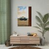 92410-178.jpg Beach Van Rundown Breakdown Poster