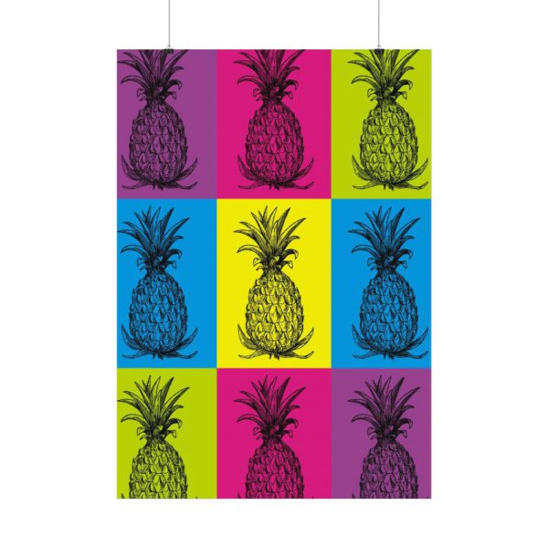 92410-186.jpg Pineapples Pop Art Poster