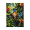 Colorful Hummingbird Poster