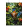 Colorful Hummingbird Poster