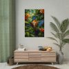 Colorful Hummingbird Poster