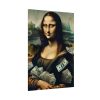 92410-237.jpg Mona Lisa With Cash Poster