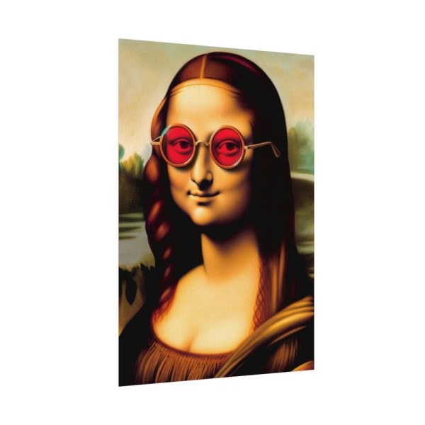92410-242.jpg Mona Lisa Wearing Sunglasses Poster