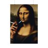 92410-251.jpg Mona Lisa Casually Smoking Cigarette Poster