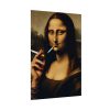 92410-252.jpg Mona Lisa Casually Smoking Cigarette Poster