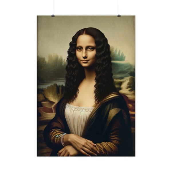 92410-280.jpg Elegant Mona Lisa Poster