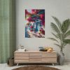 92410-302.jpg Greek Island Street Scene Poster