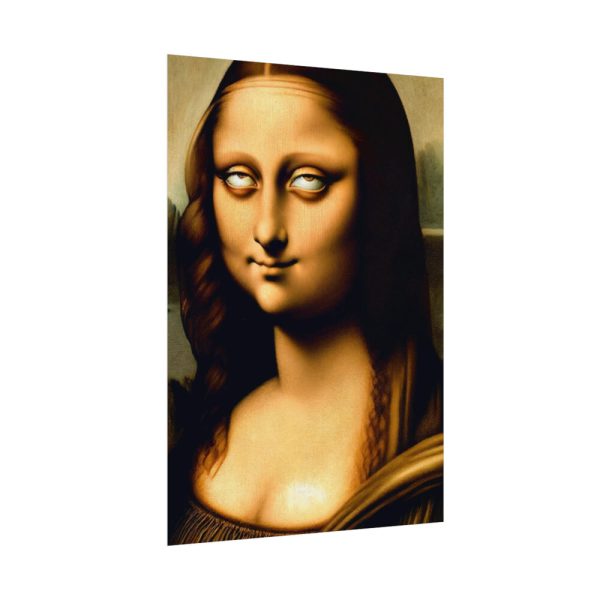 92410-316.jpg Mona Lisa With a Humorous Twist Poster