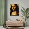 92410-317.jpg Mona Lisa With a Humorous Twist Poster