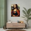 92410-327.jpg Mona Lisa Reimagined as a Superhero Poster