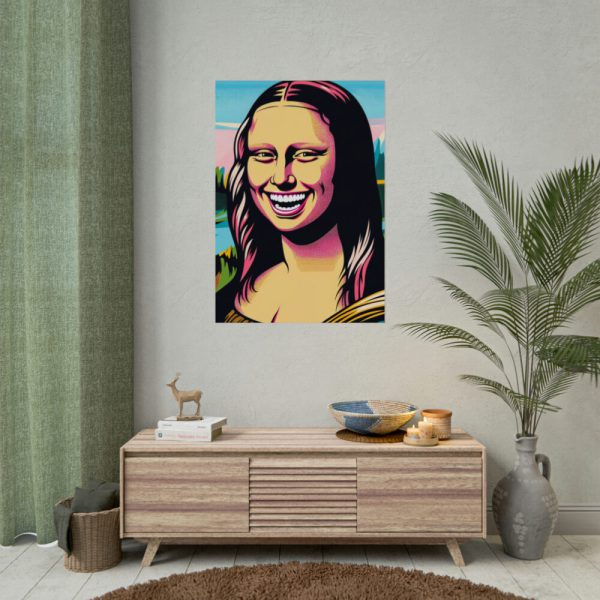 92410-332.jpg Mona Lisa in a Pop Art Style Poster