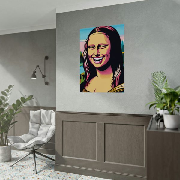 92410-333.jpg Mona Lisa in a Pop Art Style Poster