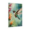 92410-366.jpg Hummingbird Flower Art Poster