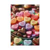 92410-389.jpg Colorful Candy Hearts Poster