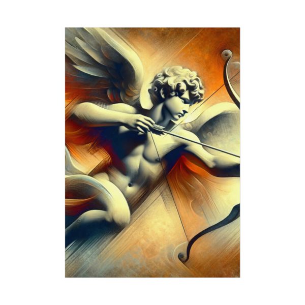 Cupid With His Bow and Arrow Poster