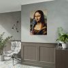 92410-463.jpg Mona Lisa Reimagined as a Singer Poster