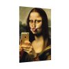 92410-476.jpg Mona Lisa Making a Duckface Poster