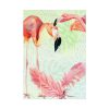 92410-494.jpg Two Flamingos Tropical Poster