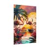 92410-506.jpg Two Tropical Flamingos Poster