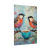 Coffee Tea Birds Poster