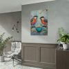 Coffee Tea Birds Poster