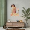 92410-88.jpg Retro Pin-up Lady Art Collag Poster