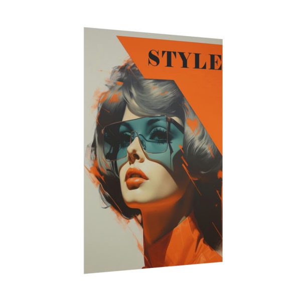 92410-92.jpg Woman Retro Style Advertisement Poster