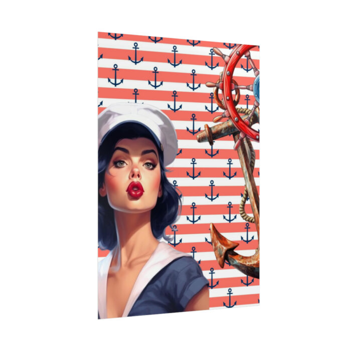 Nautical Pinup Girl I Poster - Image 8