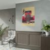 92411-124.jpg Car And Woman Vintage Poster
