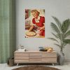 92411-128.jpg Christmas Woman From 1950 Poster