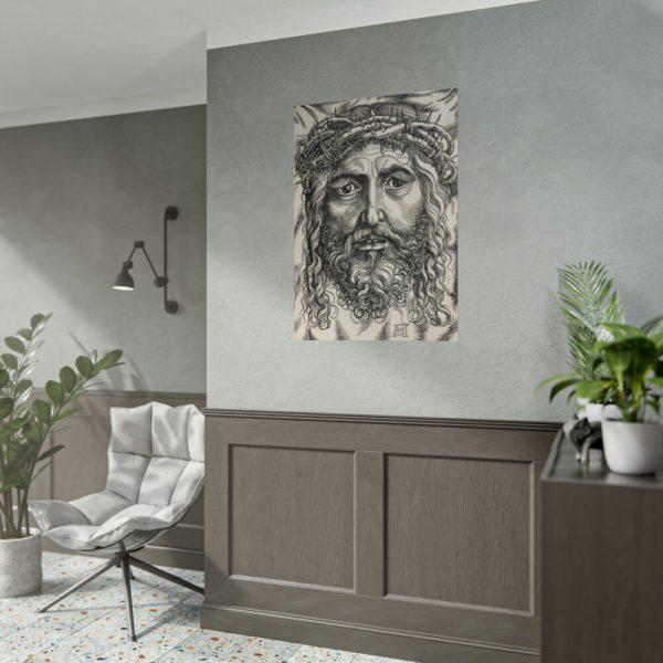 92411-144.jpg The Head of Christ Crowned with Thorns Poster