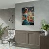 92411-174.jpg Retro 1950s Lady Christmas Poster