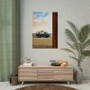92411-178.jpg Beach Van Rundown Breakdown Poster