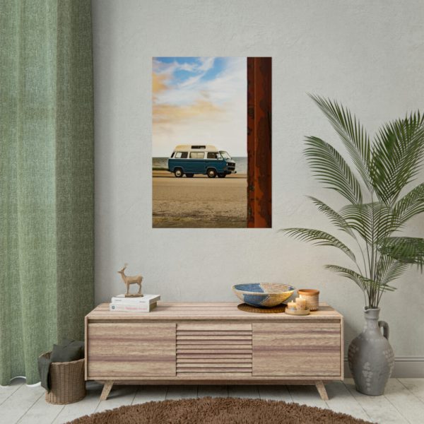 92411-178.jpg Beach Van Rundown Breakdown Poster