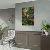 Colorful Hummingbird Poster