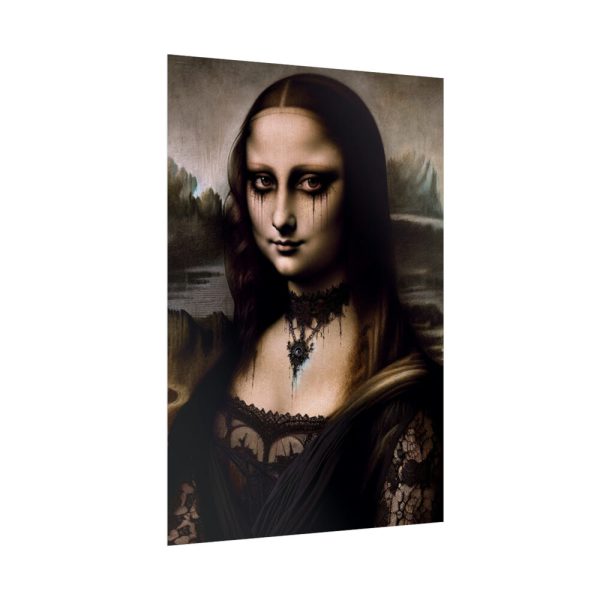 92411-227.jpg Mona Lisa in Gothic Style Poster
